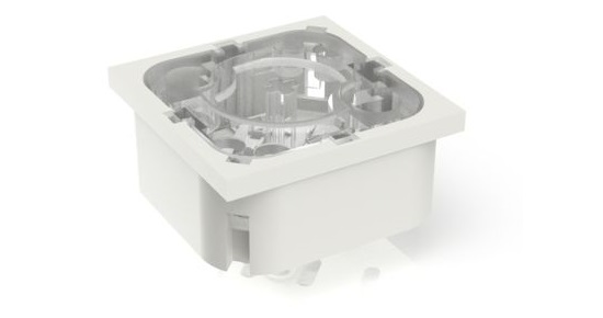 RAFI Transparent Momentary Tactile Switch, 1NO 100mA Through Hole