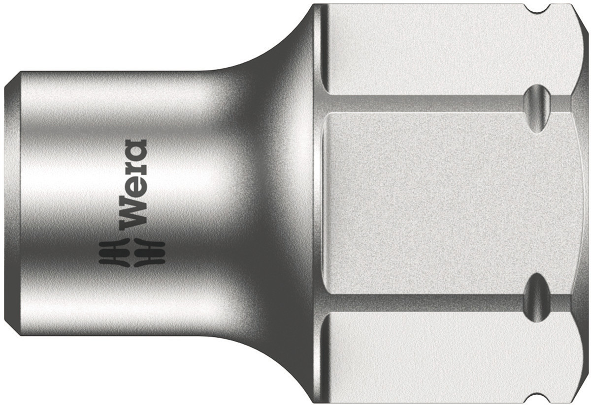 Wera 1/4 in Drive 5.5mm Standard Socket, 6 point, 18 mm Overall Length
