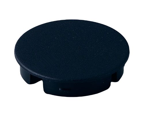 OKW Black Potentiometer Knob Round Shaft, A4131000