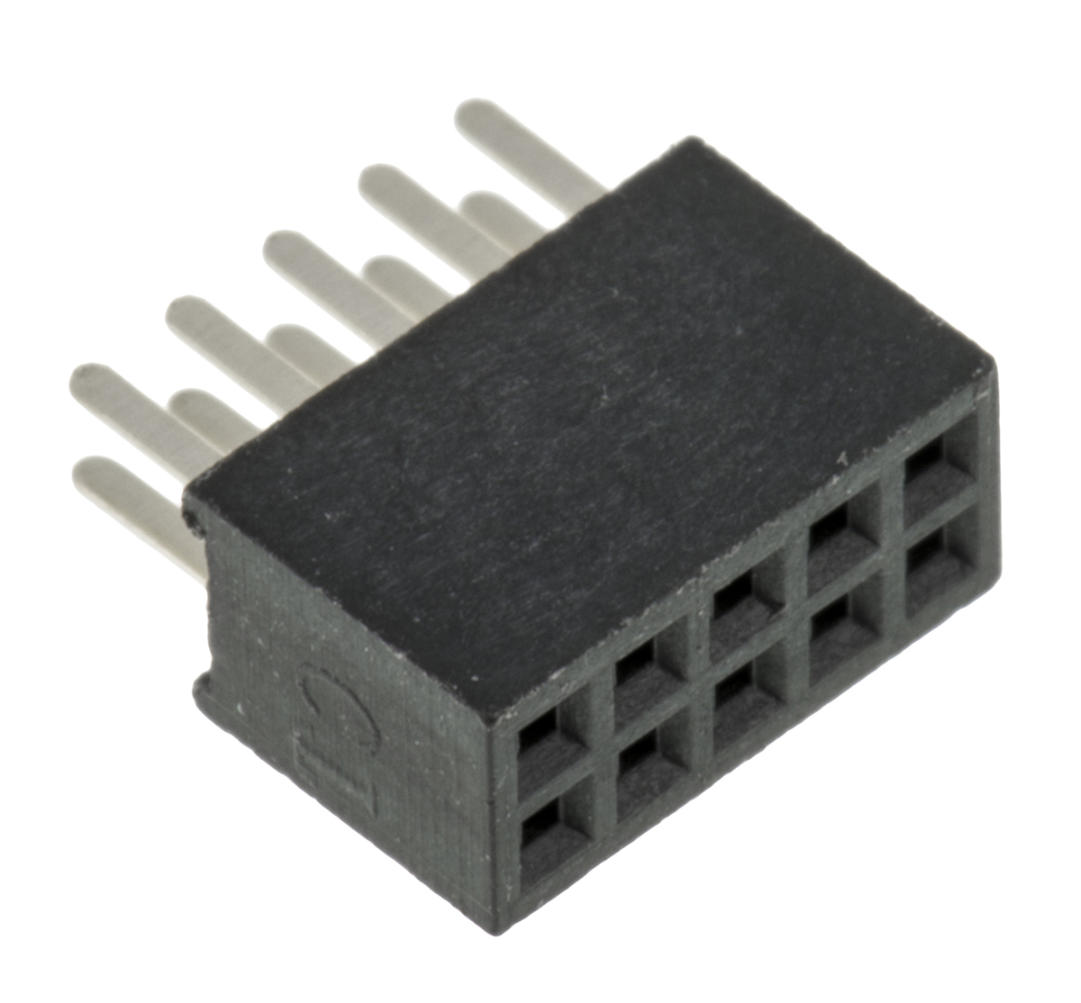 HARWIN Straight Through Hole Mount PCB Socket, 10-Contact, 2-Row, 1.27mm Pitch, Solder Termination