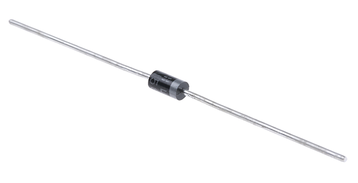 DiodesZetex 40 V 1 A Diode Schottky 2-Pin DO-41
