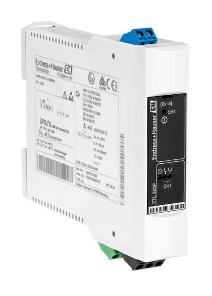Endress+Hauser Nivotester FTL325P Series Vibronic Point Level Detection Level Sensor, DIN Rail, Polycarbonate,