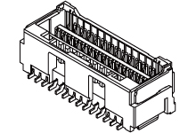 Molex CLIK-Mate Series Straight Surface Mount PCB Socket, 10-Contact, 2-Row, 1.5mm Pitch, Crimp Termination