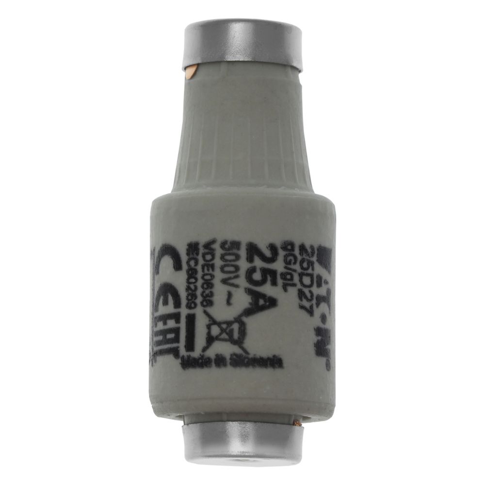Eaton 25A Bottle Fuse, 500V ac