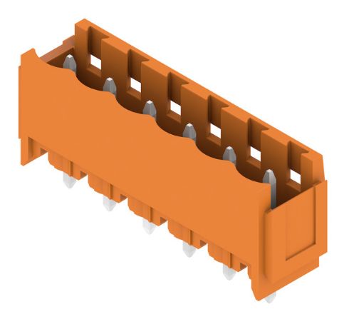 Weidmuller, 5.08mm Pitch, OMNIMATE SL, 6 Way, , Pluggable Terminal Block, Header, Through Hole, Solder Termination,