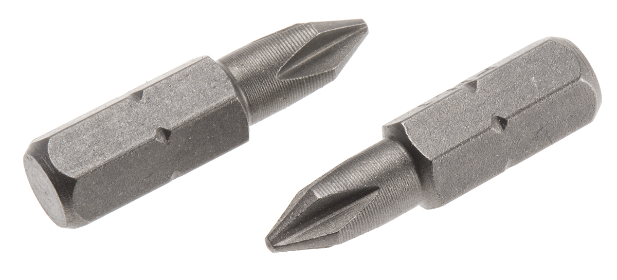 RS PRO Phillips Screwdriver Bit, PH1 Tip