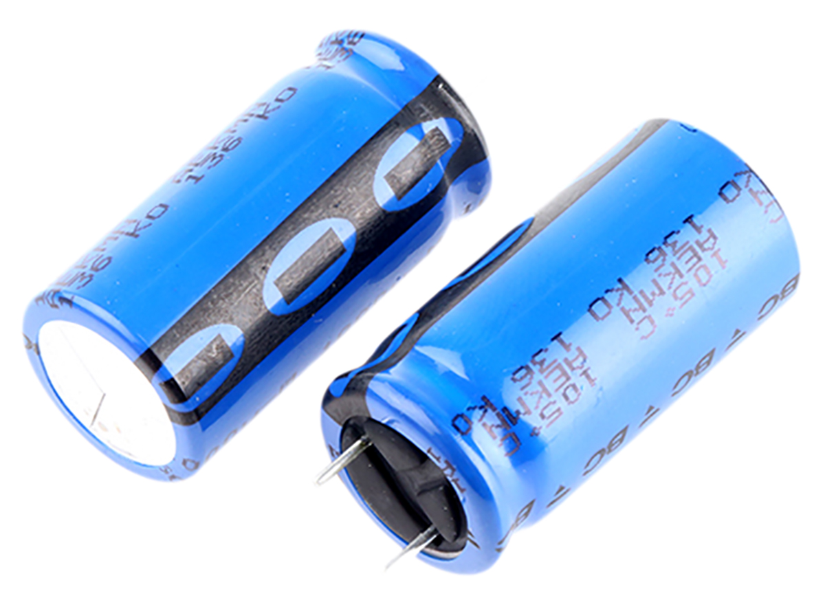 Vishay 1000μF Aluminium Electrolytic Capacitor 50V dc, Radial, Through Hole - MAL213661102E3