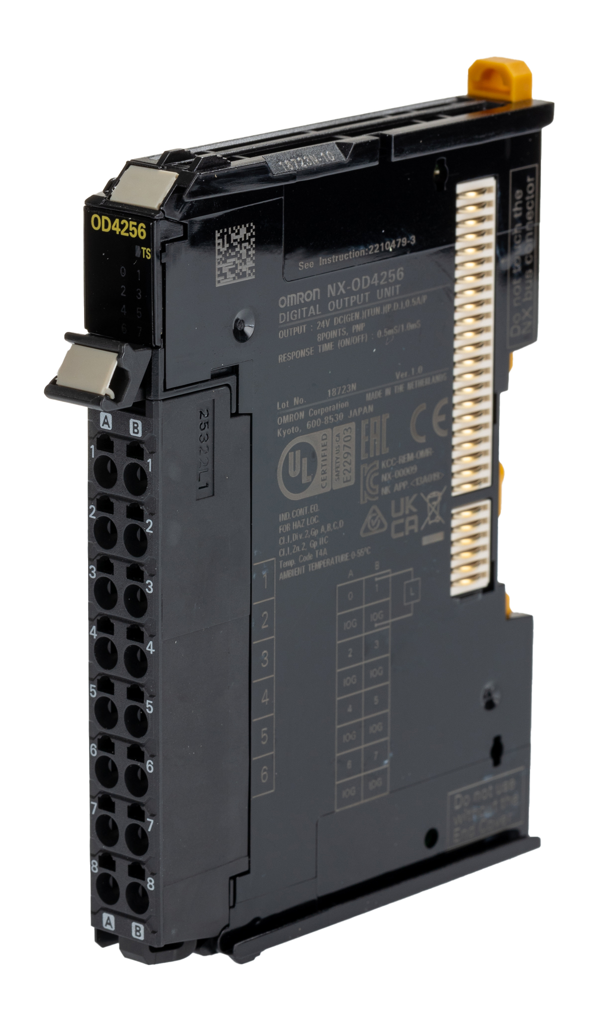 Omron NX Series Digital I/O Module for Use with CJ PLC, EtherCAT Coupler Unit, NX Series CPU Unit, Digital, 24 V dc