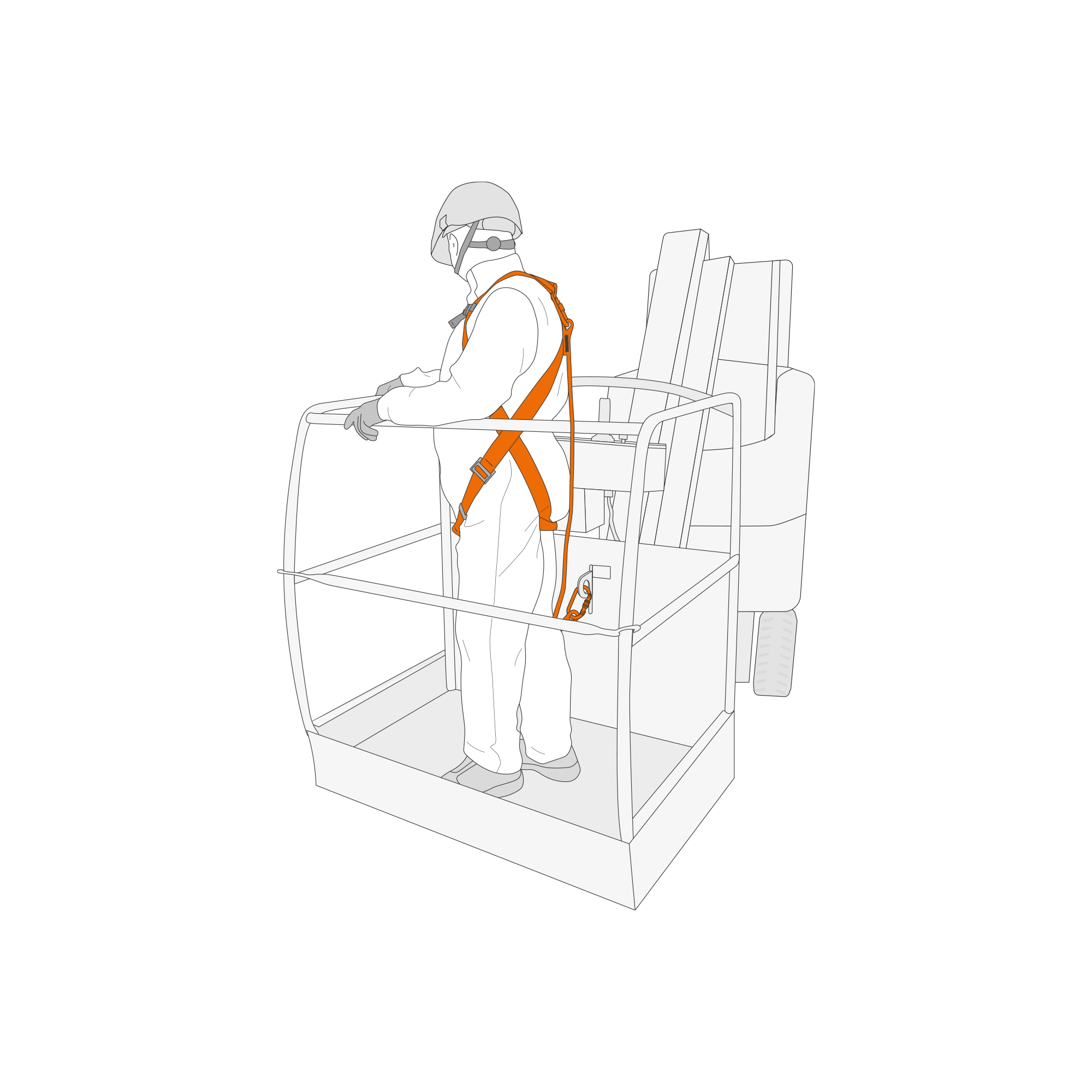 NEOFEU with Fall Arrestor, Harness, Transport Bag, Webbling Sling