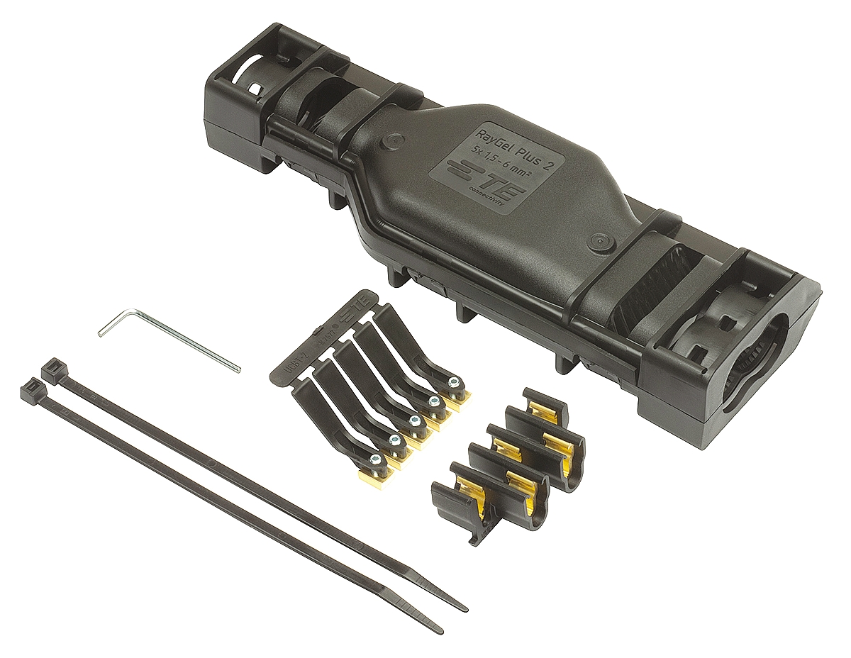 TE Connectivity RayGel Plus Gel Filled Cable Joint Kit, Branch Joint Type