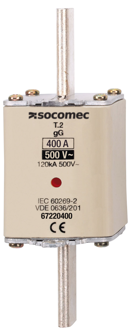 Socomec 315 Centred Tag Fuse, S2