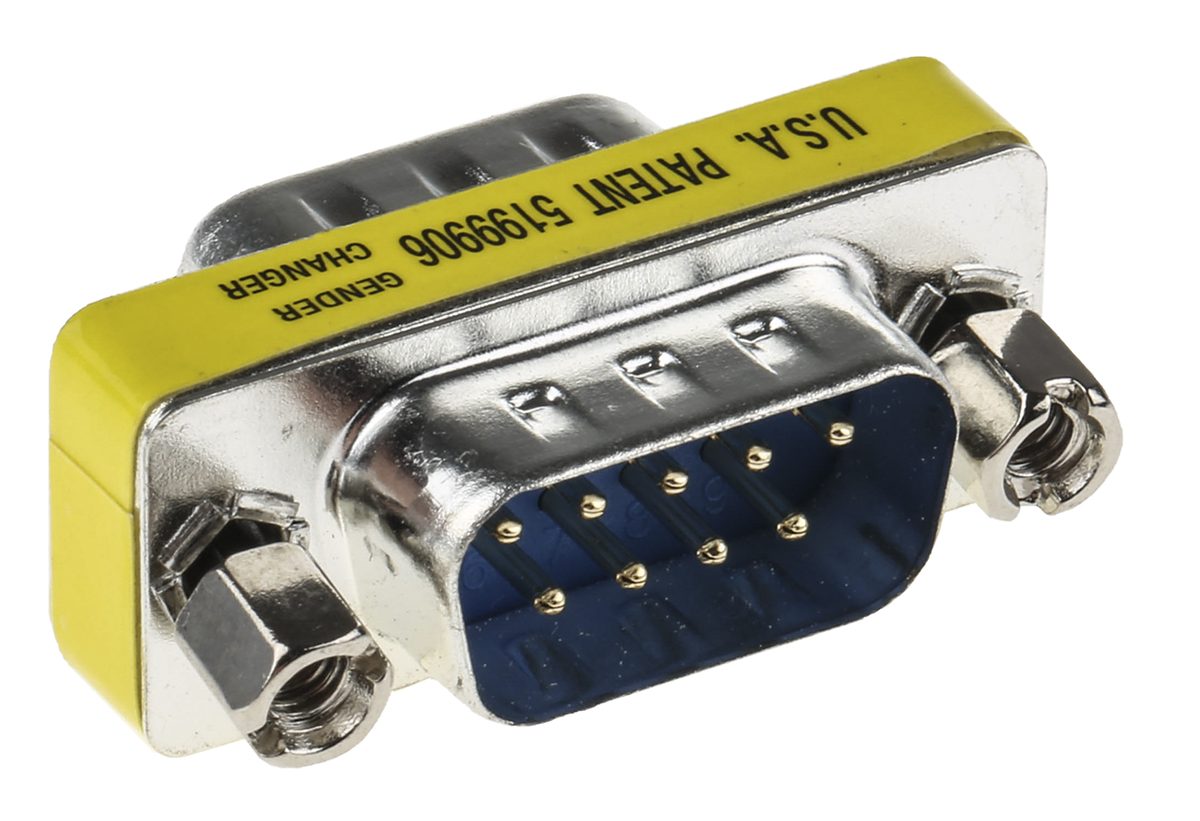 Phoenix Contact D Sub Adapter Male 9 Way D-Sub to Male 9 Way D-Sub