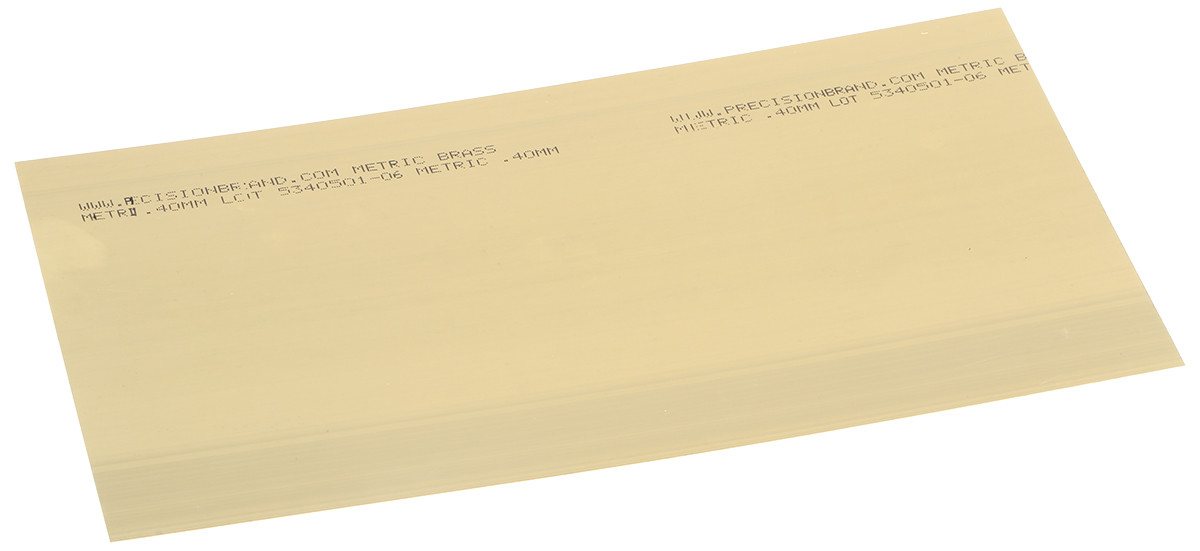 RS PRO Shim Kit, Brass - Yellow