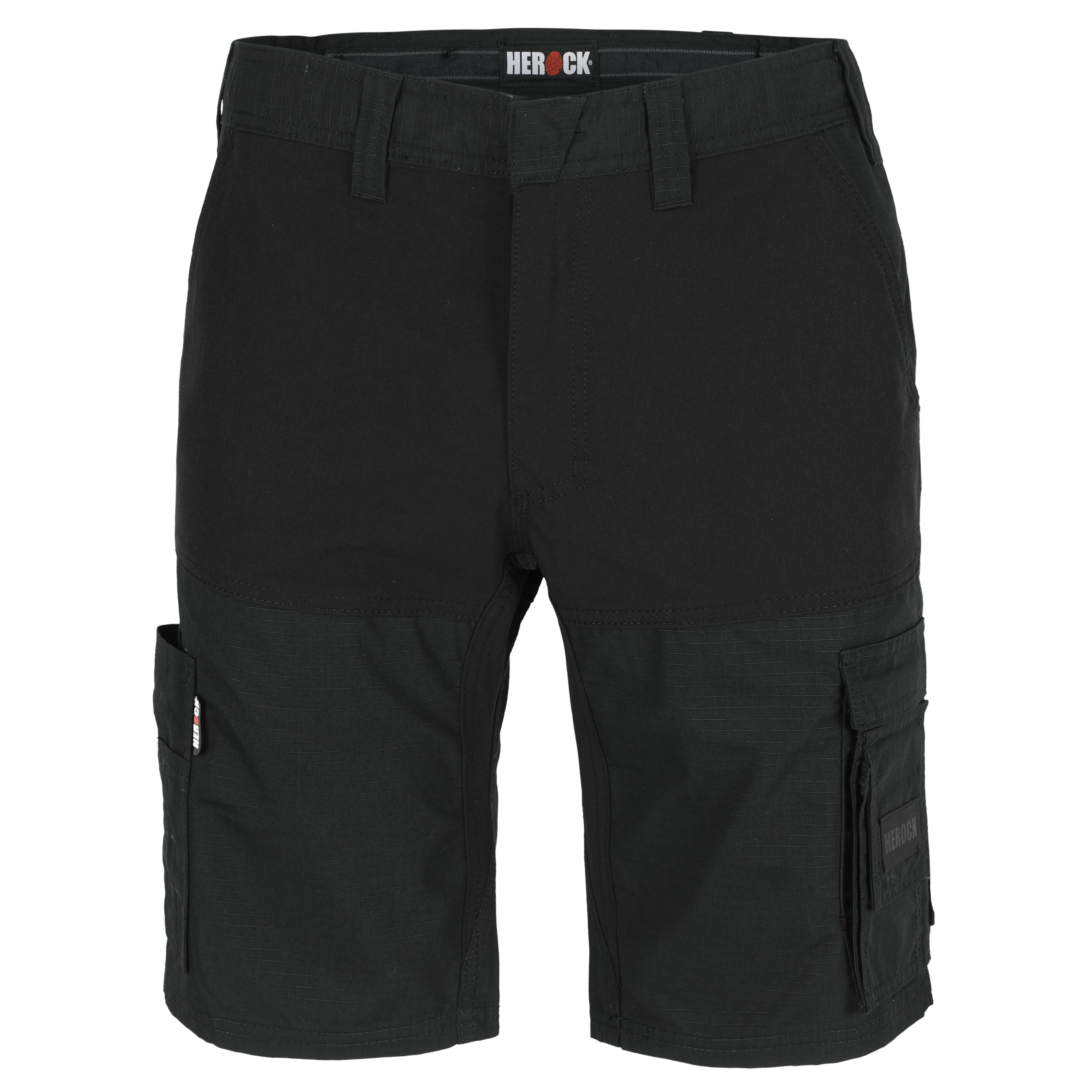 Herock 23MBM1901 Black Polyester Work shorts, 44in