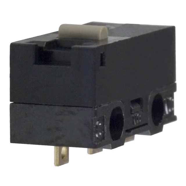 Omron Pin Plunger Subminiature Micro Switch, Through Hole Terminal, 100 mA, SPDT, IP40