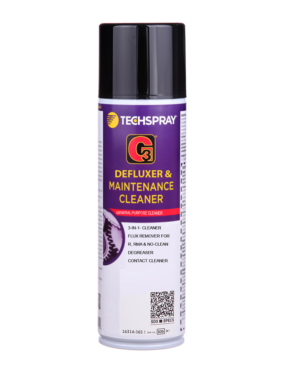 Chemtronics Techspray G3 368ml Aerosol Flux Remover Spray
