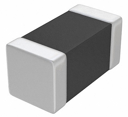 Murata Ferrite Bead (Chip Ferrite Bead), 1.6 x 0.8 x 0.8mm (0603 (1608M)), 600Ω impedance at 100 MHz, 700Ω impedance at