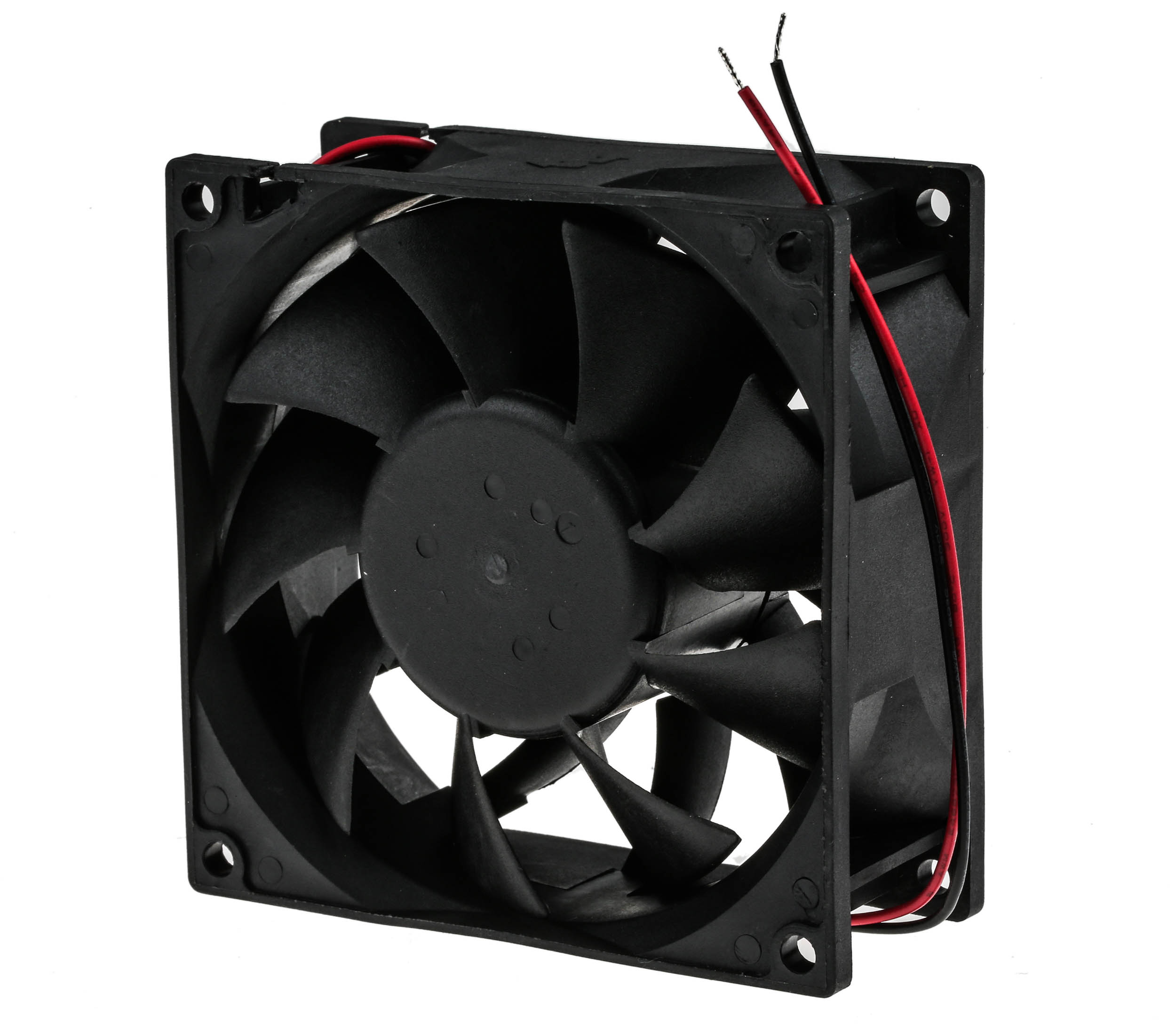 RS PRO Axial Fan, 48 V dc, DC Operation, 229.4m³/h, 17W, 400mA Max, 92 x 92 x 38mm
