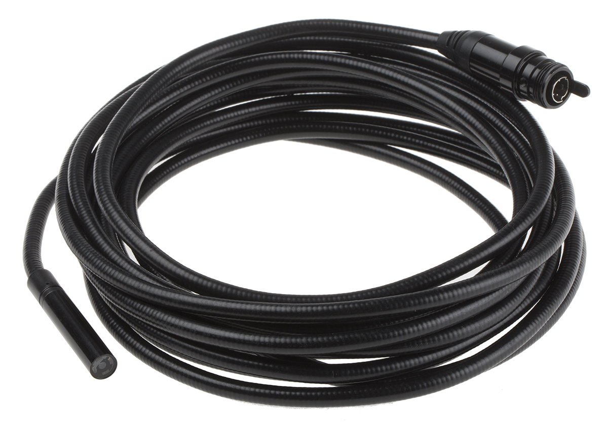 Laserliner 088.819A 9mm probe Inspection Camera, 5m Probe Length, 640 x 480pixels Resolution, LED Illumination