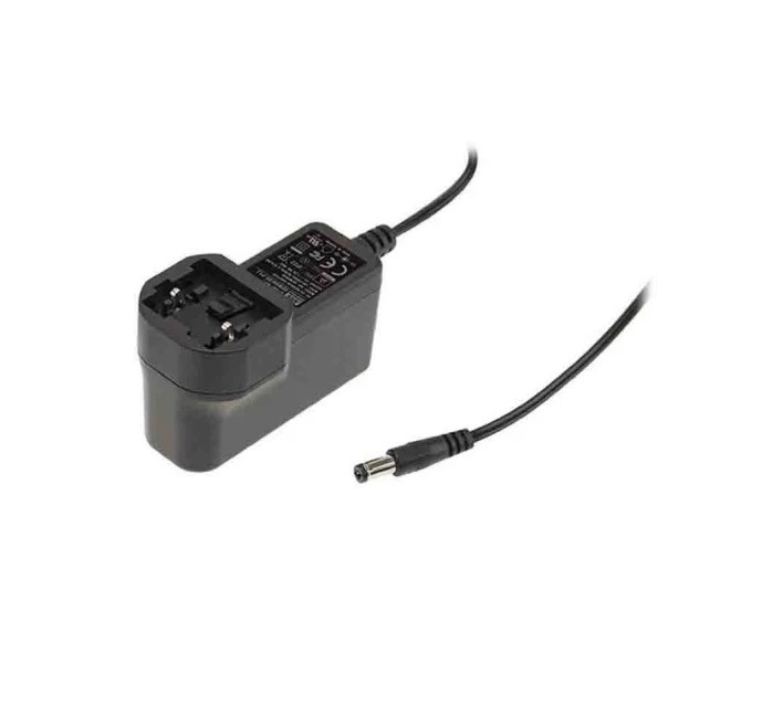 MEAN WELL 6W Plug-In AC/DC Adapter 15V dc Output, 400mA Output