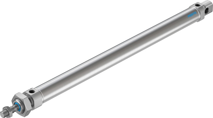 Festo 320 mm Pneumatic Cylinder - 34721 DSNU Series, Double Acting Acting
