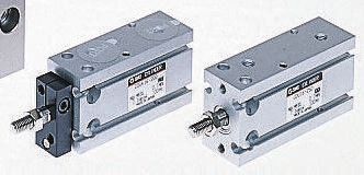 SMC 30 mm Pneumatic Piston Rod Cylinder - CDU Series, Double Acting Acting