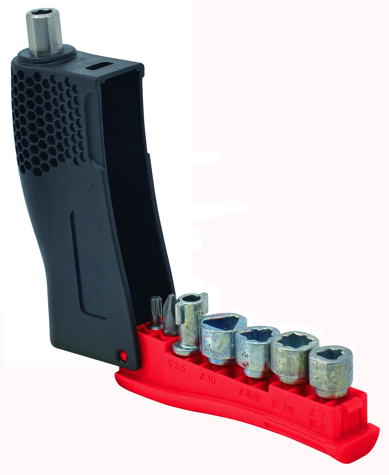 RS PRO Fibre Reinforced Plastic 4-way Universal Key