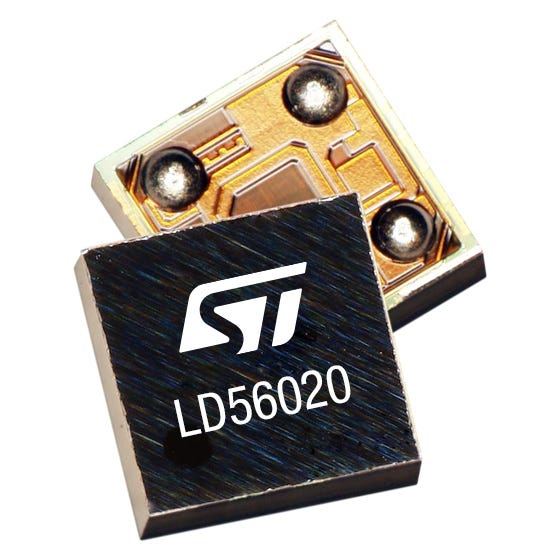 STMicroelectronics LD56020J100R, Linear Voltage Regulator 1.1V 5-Pin