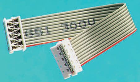 Molex Picoflex Series Flat Ribbon Cable, 12-Way, 1.27mm Pitch, 100mm Length, Picoflex IDC to Picoflex IDC