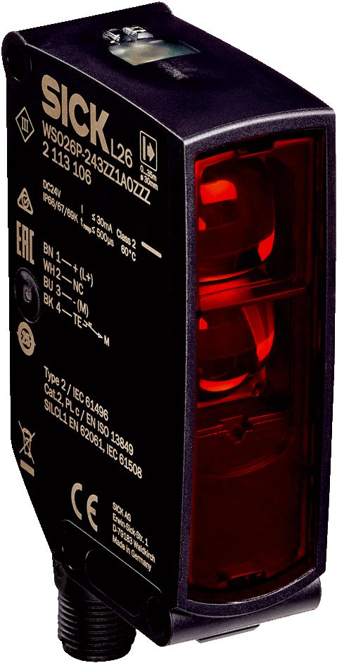 SICK WSO26P Series Light Curtain Sender, 1 Beam(s)