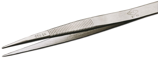 Weller Erem 120 mm, Stainless Steel, Pointed, Tweezers