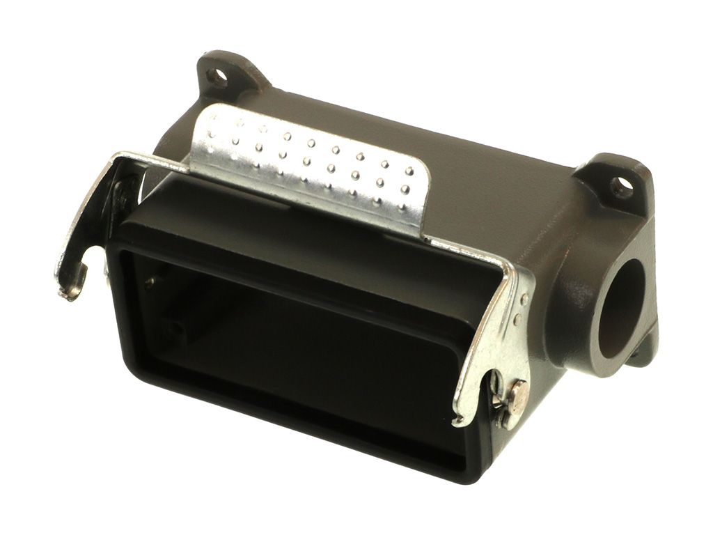 Molex 93601 Heavy Duty Power Connector Housing, M25 Thread, Side Entry