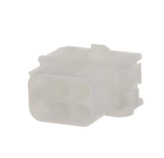 TE Connectivity, Universal MATE-N-LOK Female Connector Housing, 6.35mm Pitch, 6 Way, 2 Row