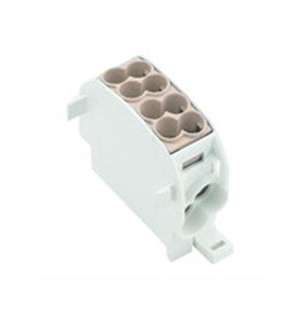 Weidmuller Distribution Block, 2 Way, 16 mm², 25 mm², 152A, 1 kV ac/dc, 600 V, Brown