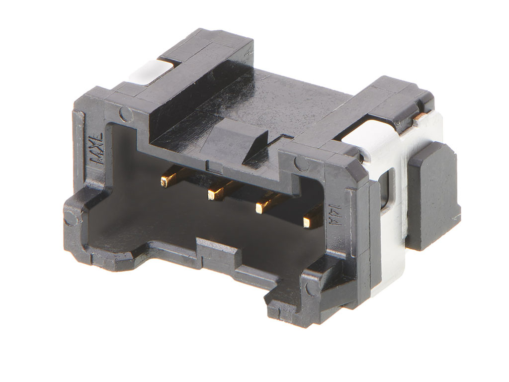 Molex 50557 Series Right Angle Surface PCB Header, 5 Contact(s), 2 mm Pitch, 1 Row, Shrouded