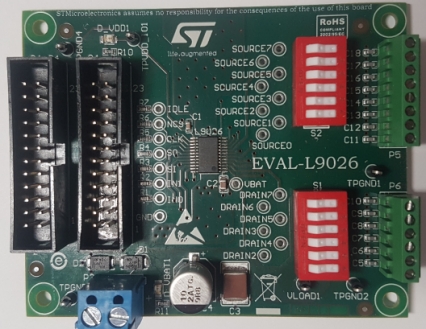STMicroelectronics EVAL-L9026-YO Motor Driver for L9026 for L9026-YO-TR