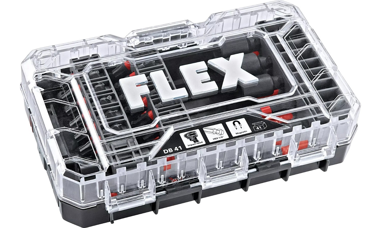Flex 19-Piece Imperial, Metric 1 → 8 in Bit Socket Set, Torx