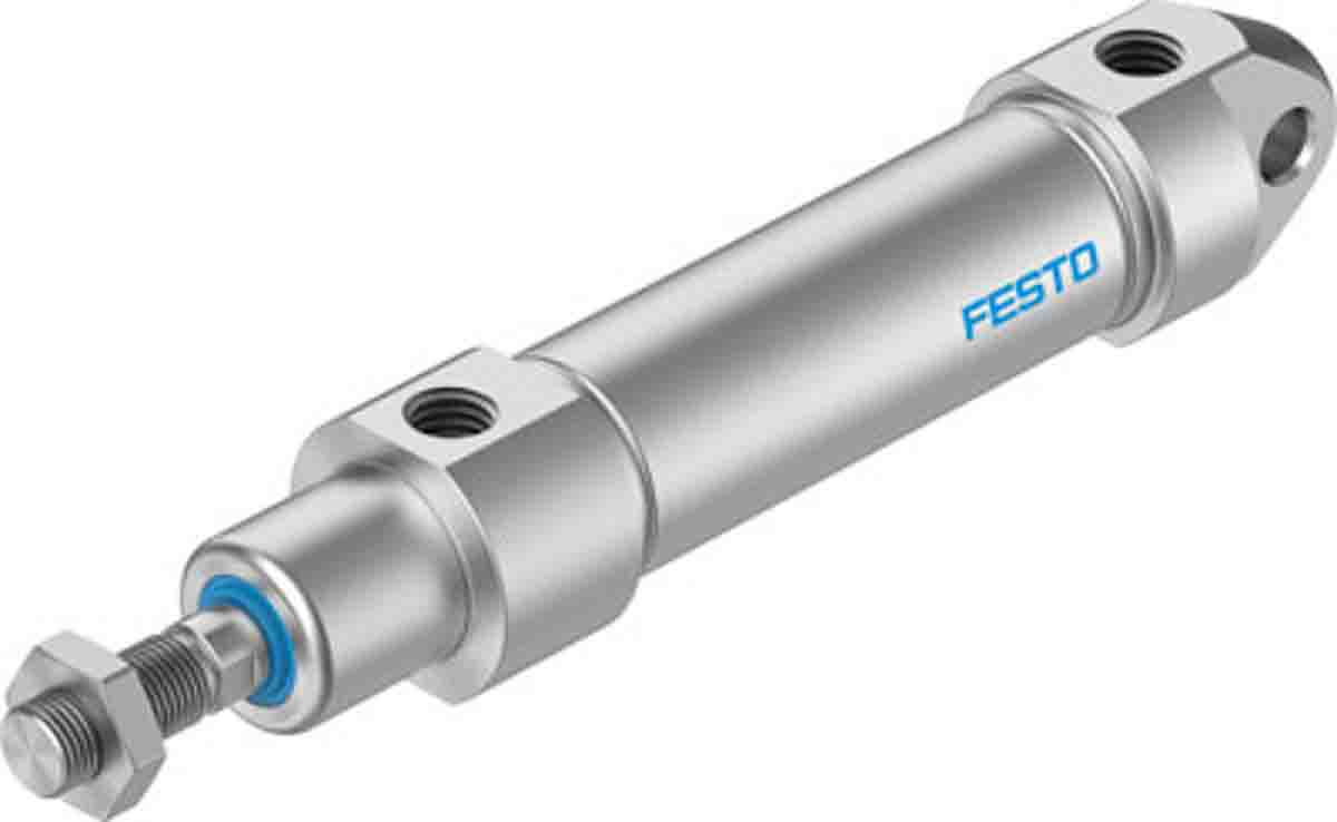 Festo 50 mm Pneumatic Piston Rod Cylinder - 2159639 CRDSNU-B-25-50-PPS-A-MG-A1 Series, Double Acting Acting