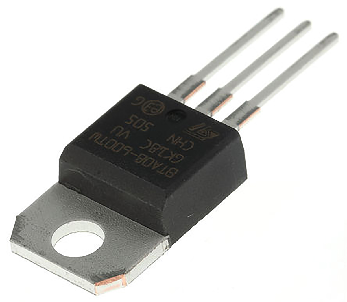 STMicroelectronics Through Hole, 3-pin, TRIAC, 800V, Gate Trigger 1.3V 800V