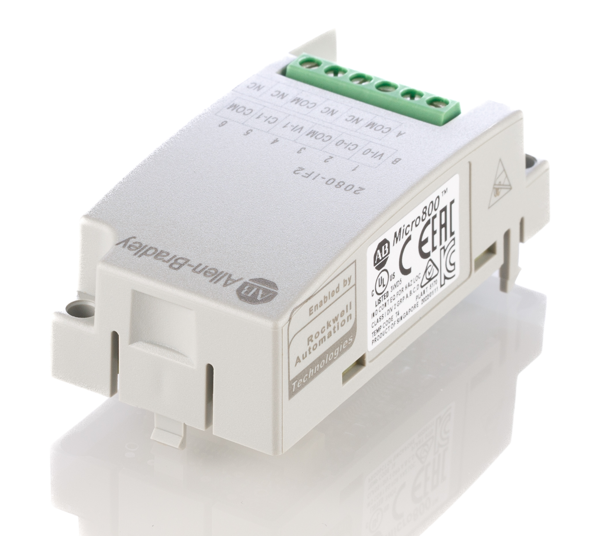Allen Bradley 2080 Series PLC I/O Module for Use with Micro 830 Series, Analogue, Analogue, 0 → 10 V