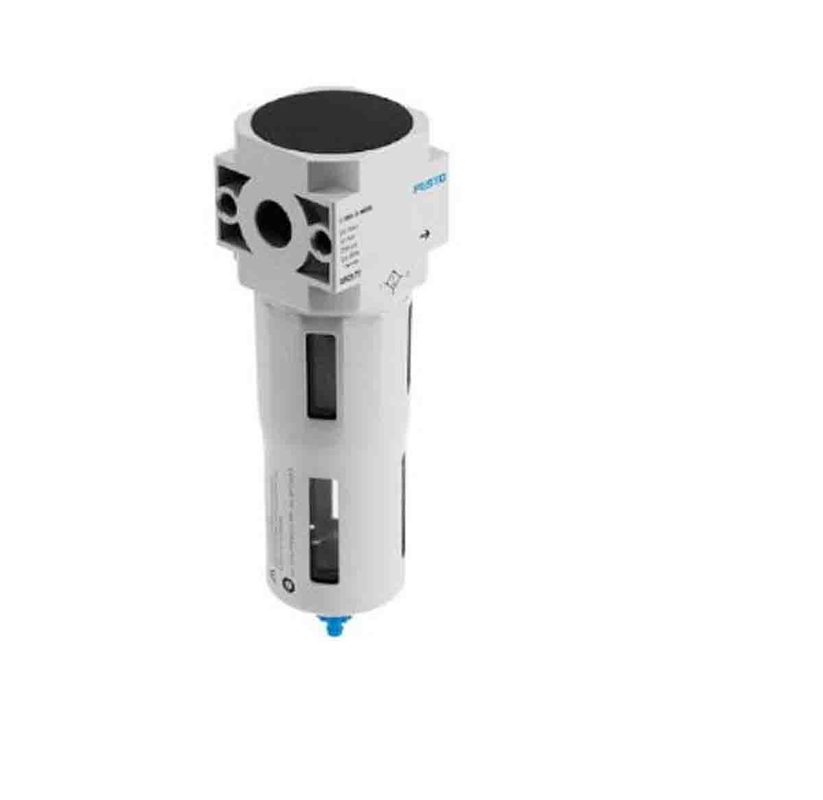 Festo D series 40μm 0bar to 16 bar Pneumatic Filter with Manual drain