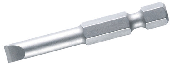 Wiha Slotted Screwdriver Bit, SL5.5 Tip