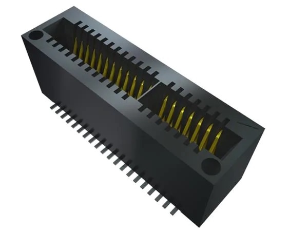 Samtec MEC1 Series Vertical Male Edge Connector, Surface Mount, 40-Contacts, 1mm Pitch, 2-Row