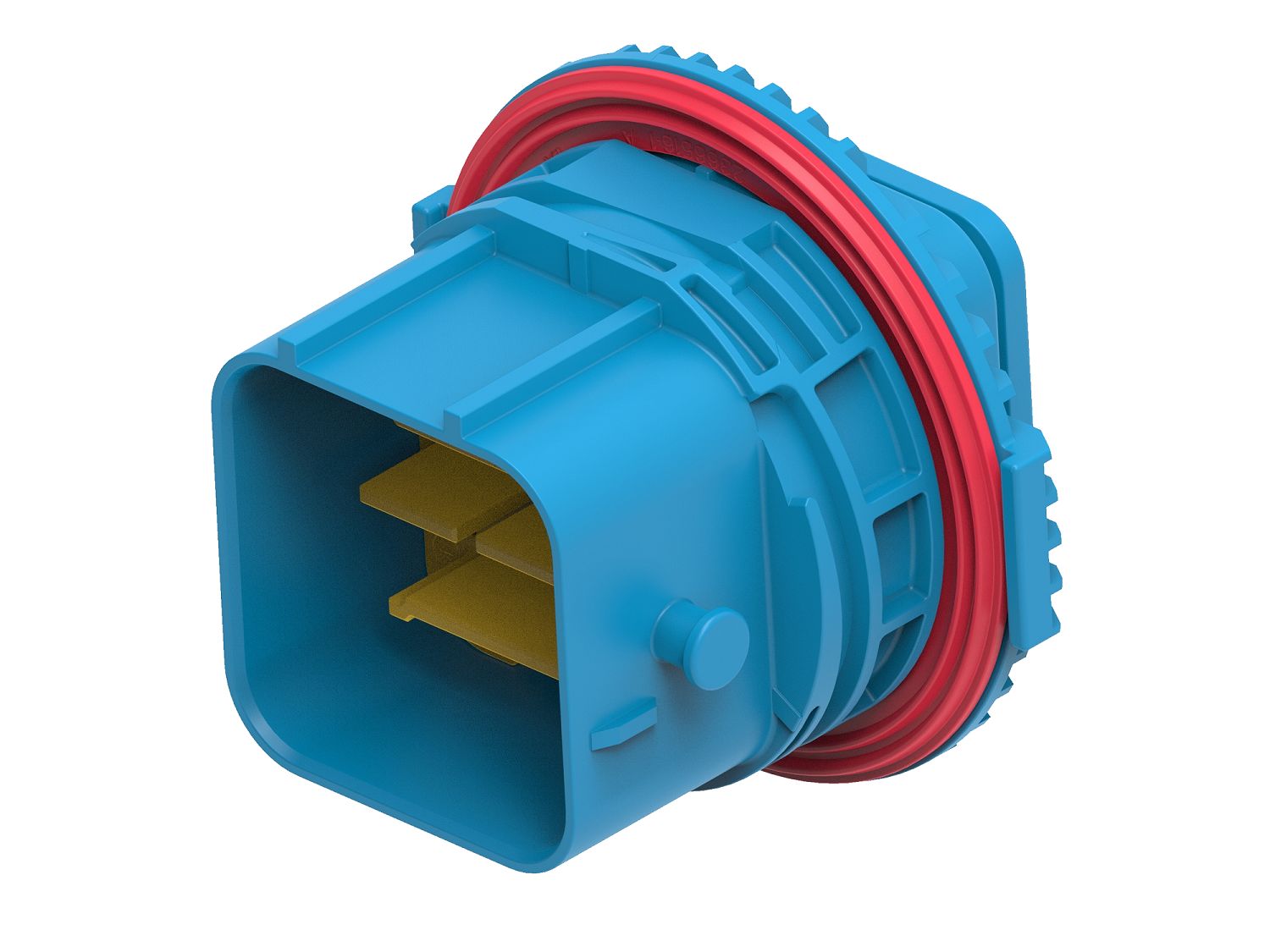 TE Connectivity, 2-2366509 Connector Housing Receptacle Blue Cable Mount 48 Way, Cable Termination 2-2366509-4