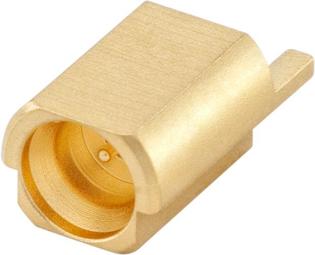 Rosenberger SMP Series, Plug Surface Mount SMP Connector, 50Ω, Solder Termination, Right Angle Body