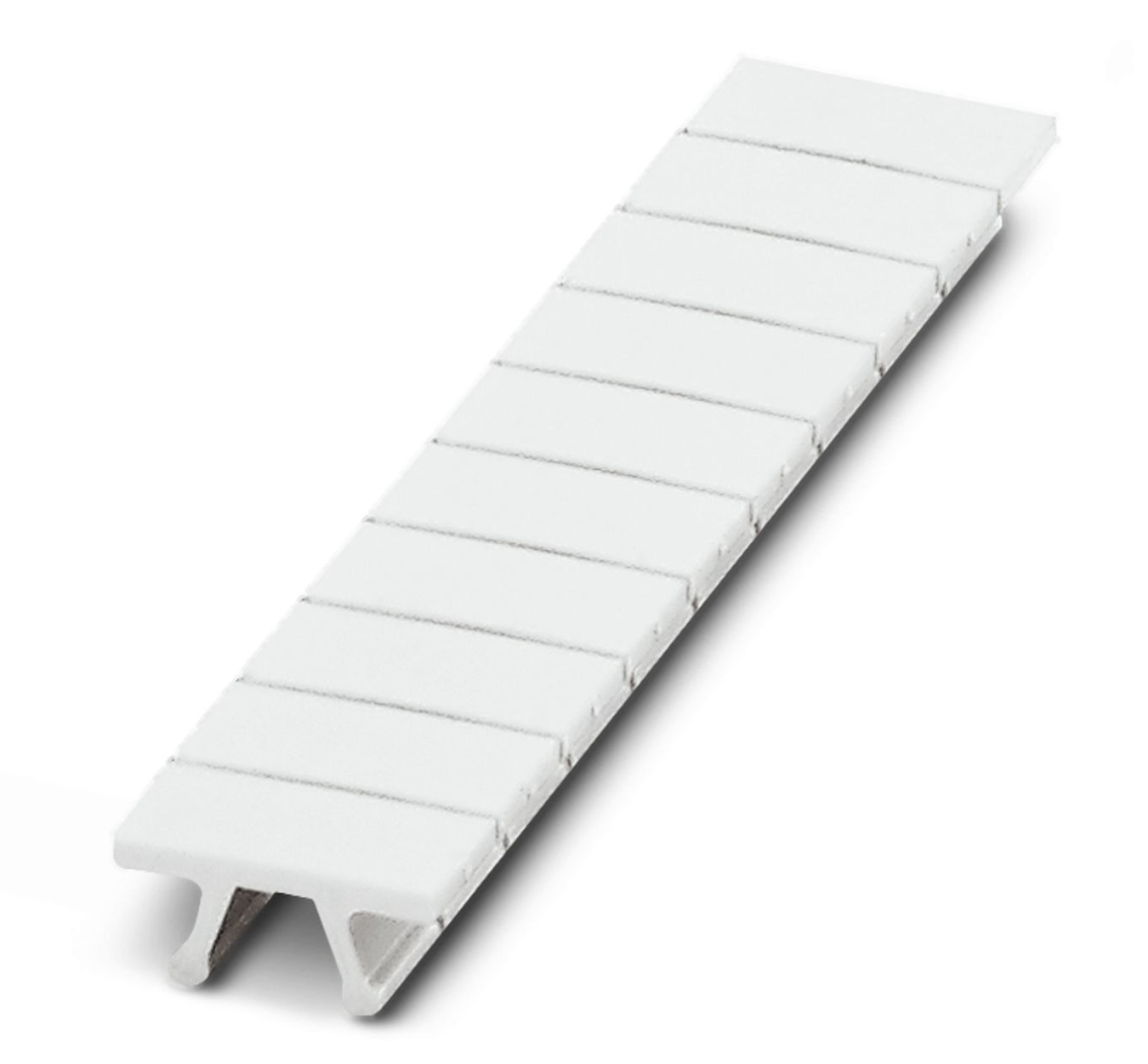 Phoenix Contact, ZB 5/WH-100:UNBD. SO:MOLDED Zack Strip