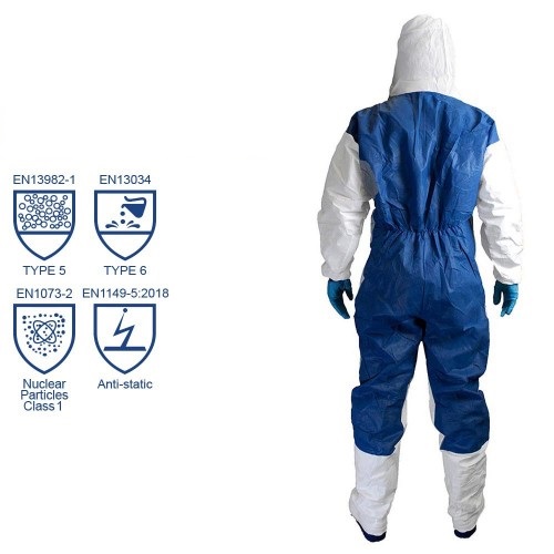 Chemsplash White Disposable Coverall, 3XL