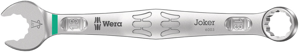 Wera Combination Spanner, 22mm, Metric, Double Ended, 260 mm Overall