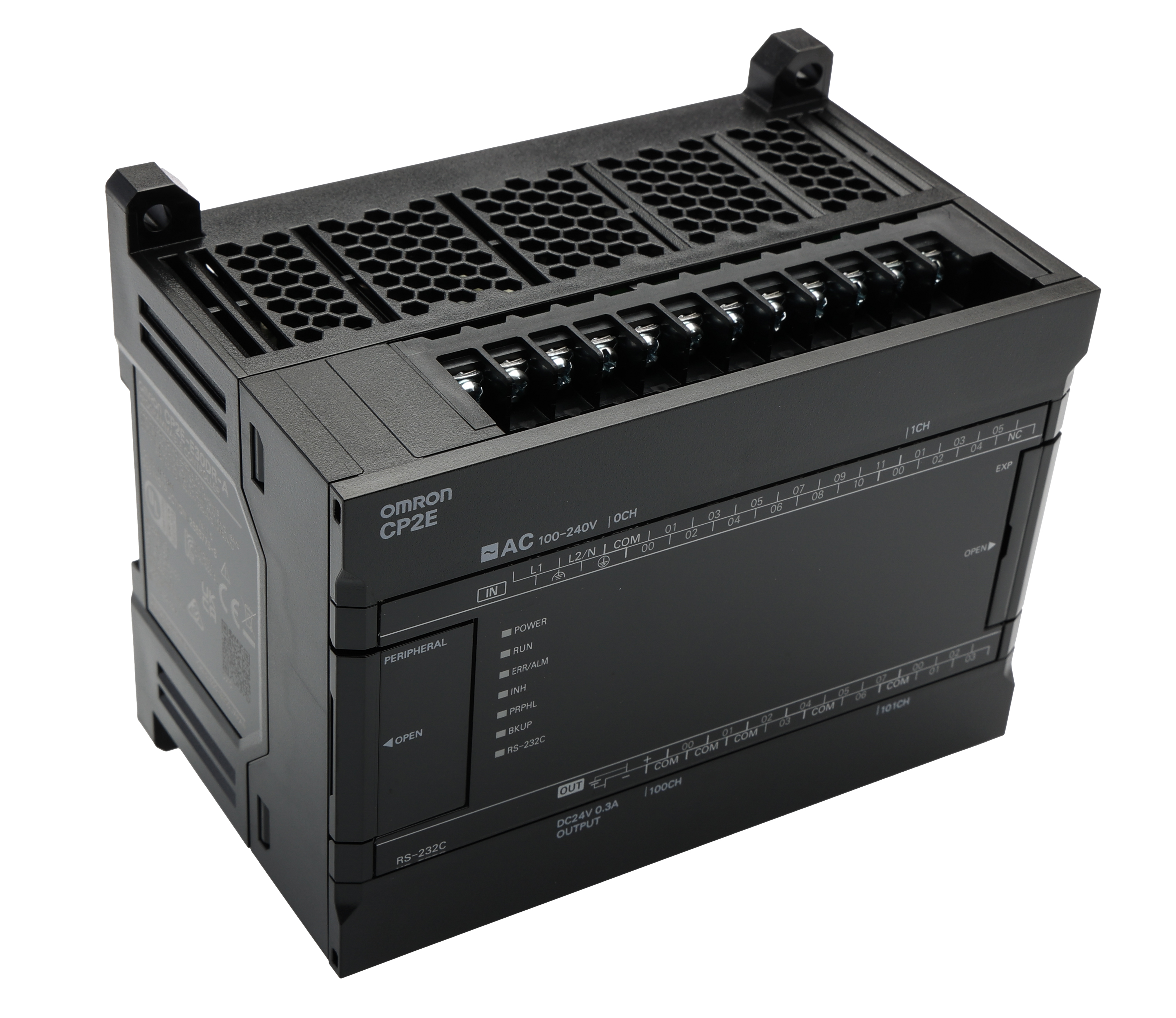 Omron CP2E Series PLC CPU for Use with CP2E Series, 220 V Supply, Relay Output, 18-Input, Digital Input