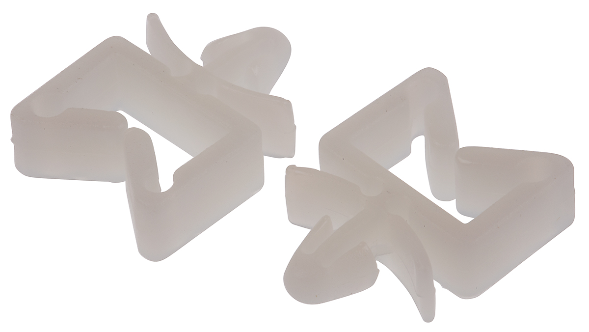 RS PRO Natural Nylon cable fixing, 4.8mm Max. Bundle